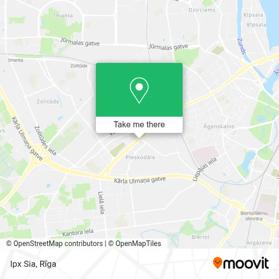 Ipx Sia map