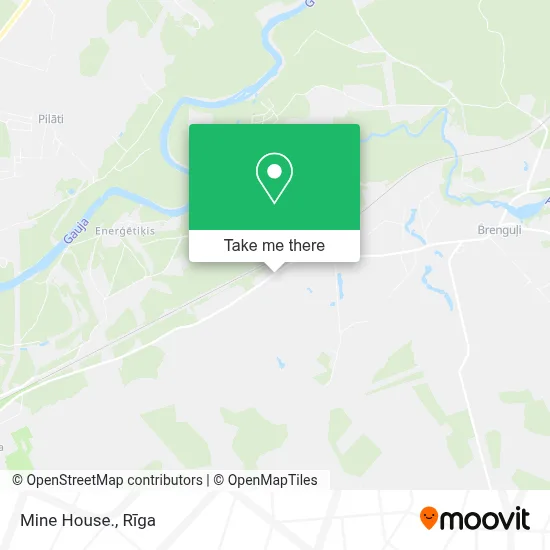Mine House. map