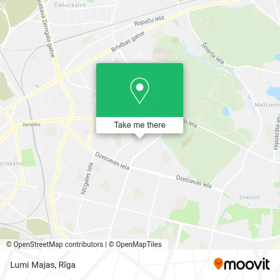 Lumi Majas map