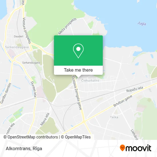 Alkomtrans map
