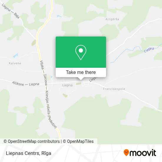 Liepnas Centrs map