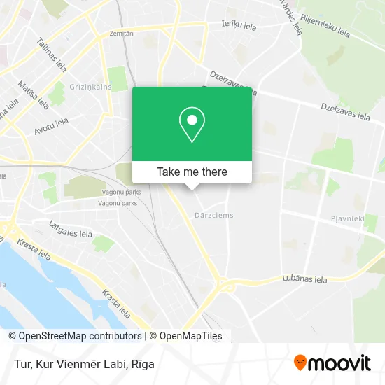 Tur, Kur Vienmēr Labi map