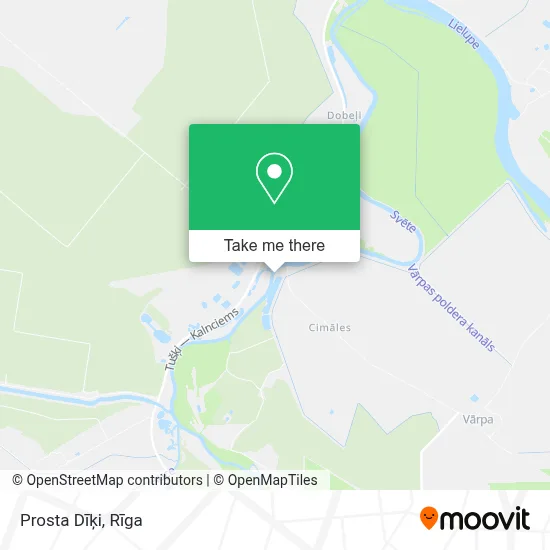 Prosta Dīķi map