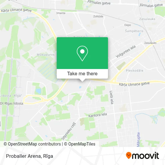 Proballer Arena map