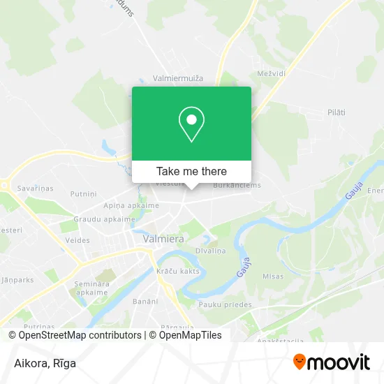 Aikora map