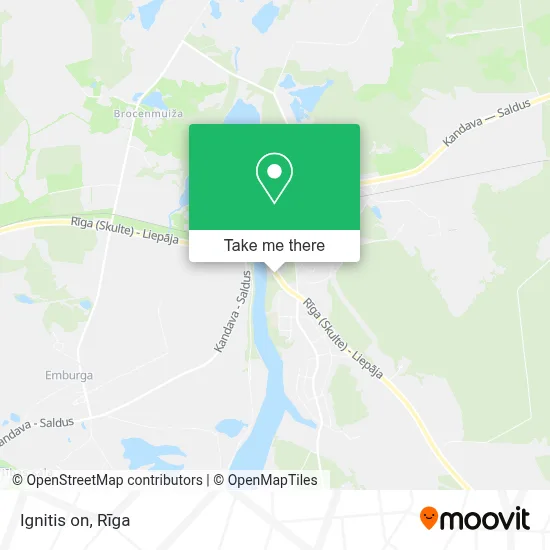 Ignitis on map