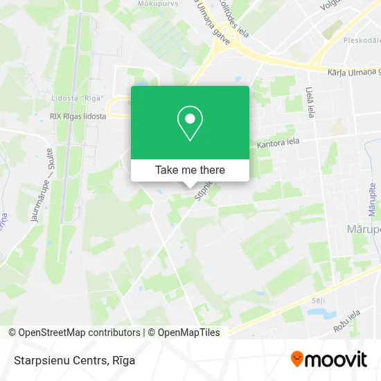 Starpsienu Centrs map
