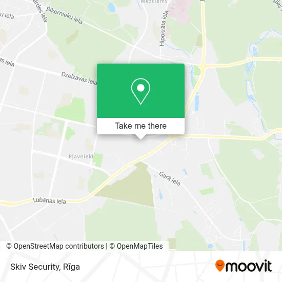 Skiv Security map