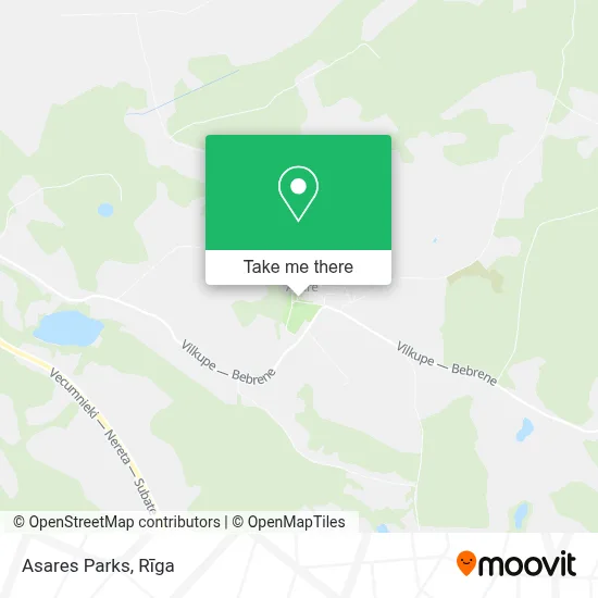 Asares Parks map