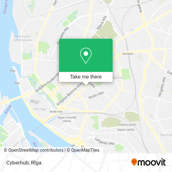 Cyberhub map