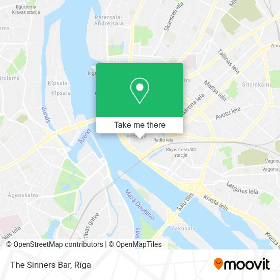 The Sinners Bar map