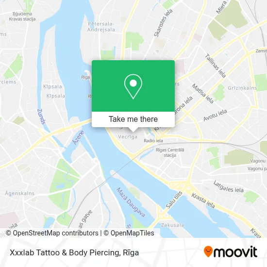 Xxxlab Tattoo & Body Piercing map