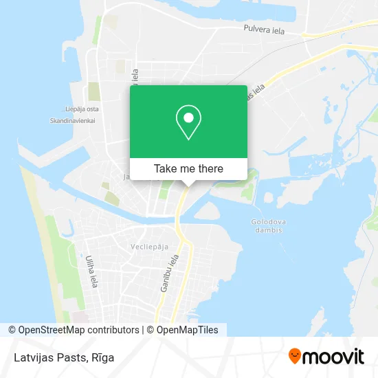Latvijas Pasts map