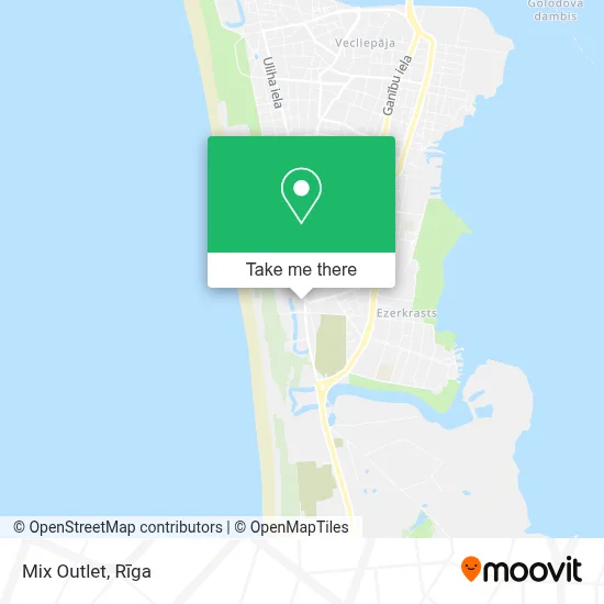 Mix Outlet map