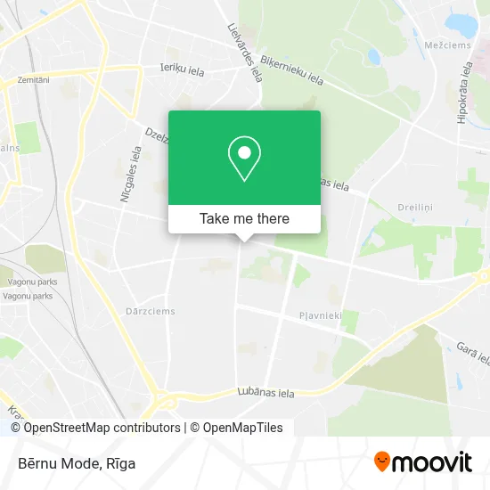 Bērnu Mode map