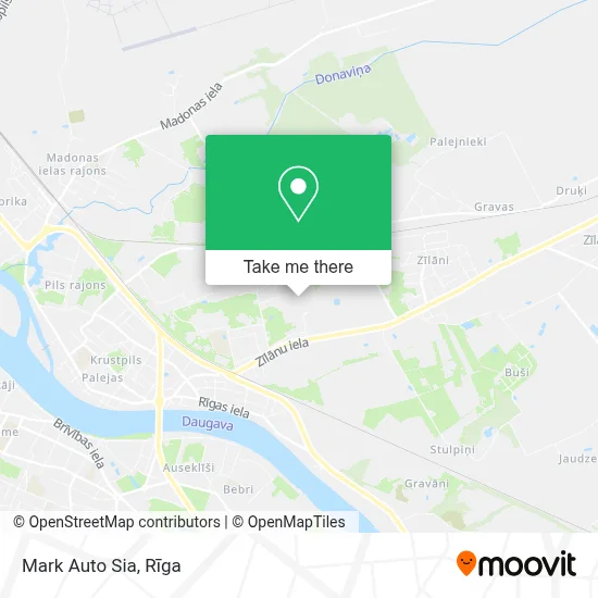 Mark Auto Sia map