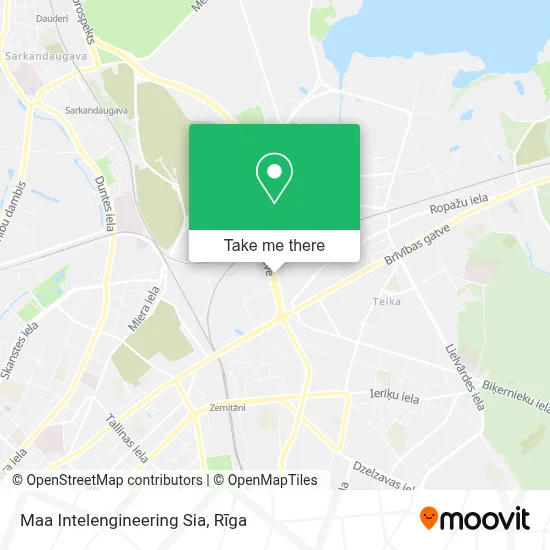 Maa Intelengineering Sia map