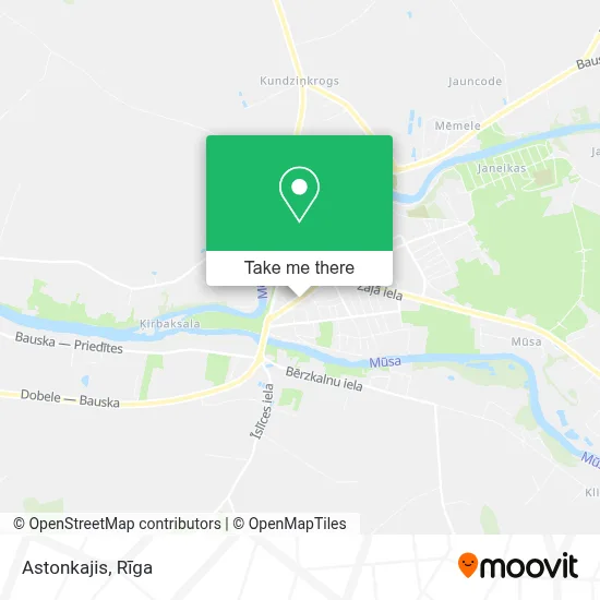 Astonkajis map
