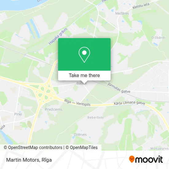 Martin Motors map