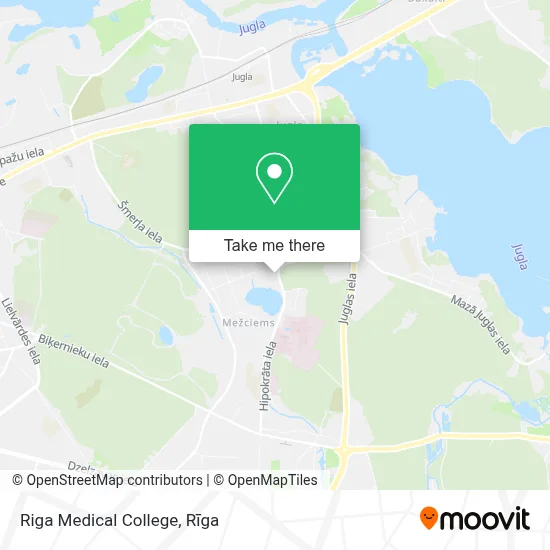 Riga Medical College map