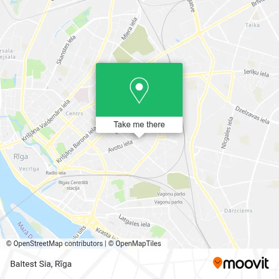 Baltest Sia map