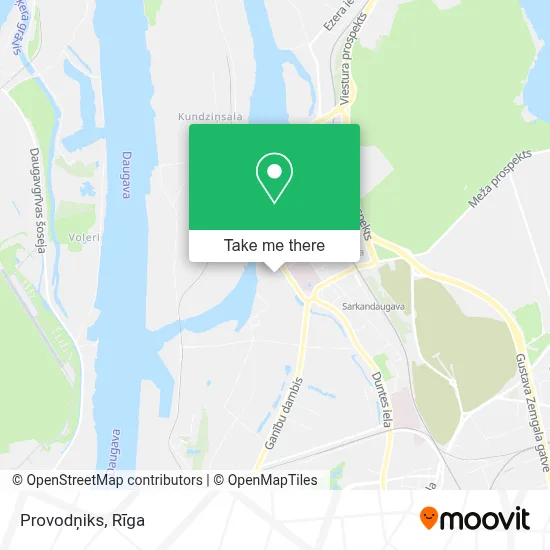 Provodņiks map