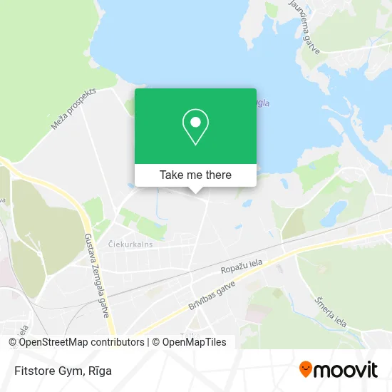 Fitstore Gym map