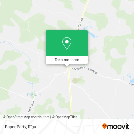 Paper Party map