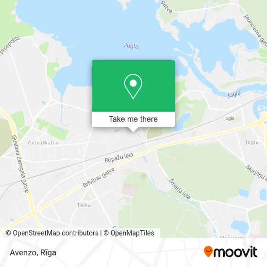 Avenzo map