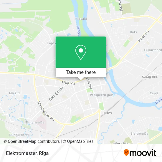 Elektromaster map