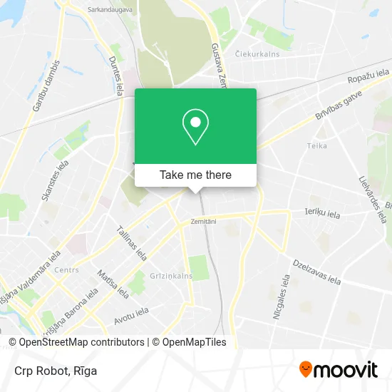 Crp Robot map