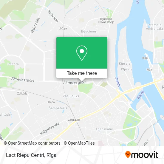 Lsct Riepu Centri map