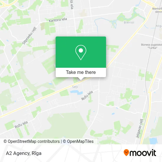 A2 Agency map