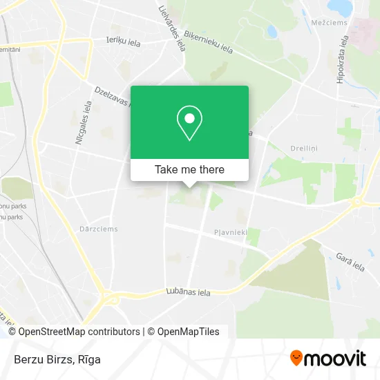 Berzu Birzs map