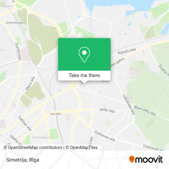 Simetrija map