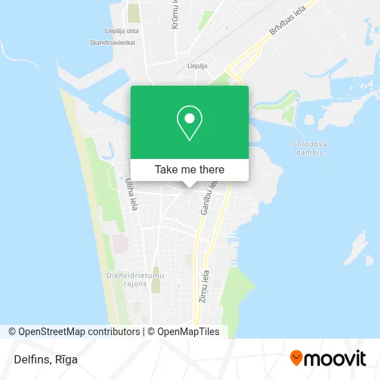 Delfins map