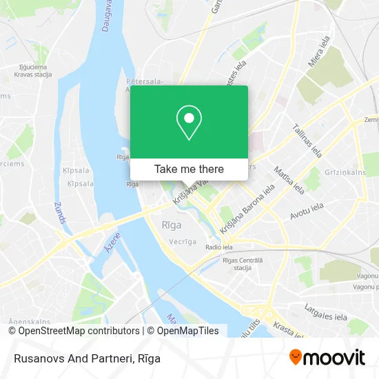 Rusanovs And Partneri map