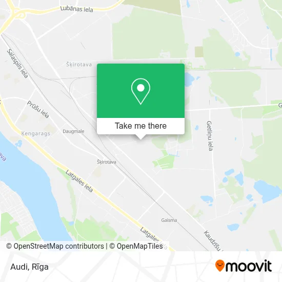 Audi map