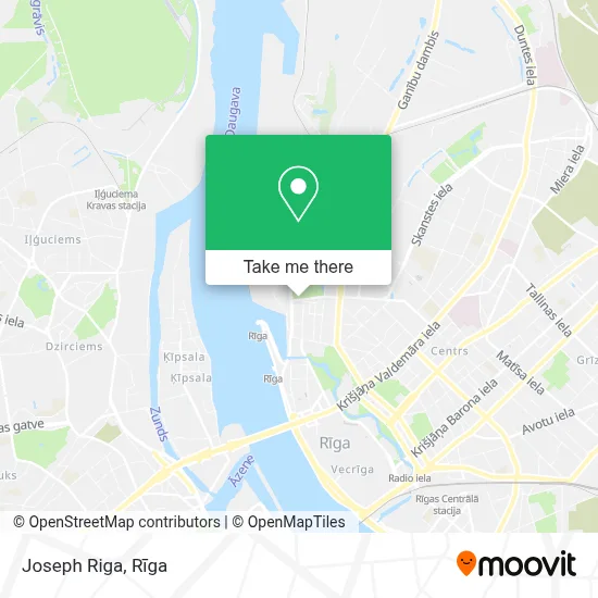 Joseph Riga map