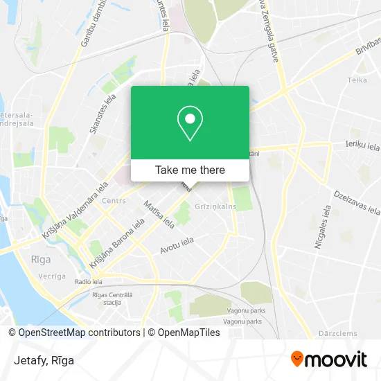 Jetafy map