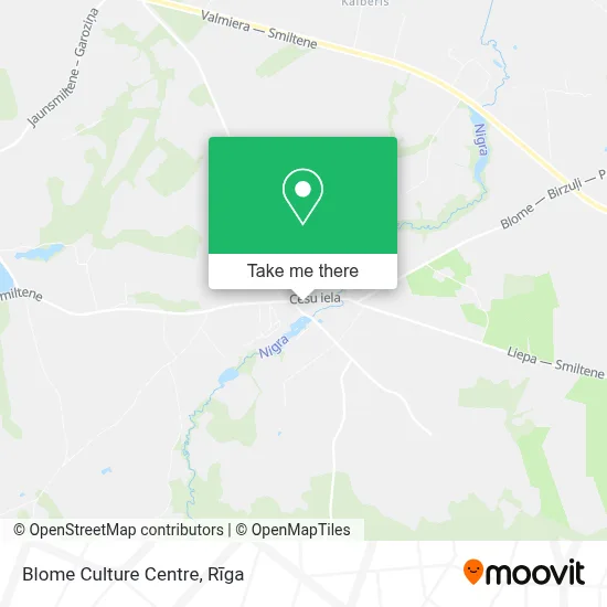 Blome Culture Centre map