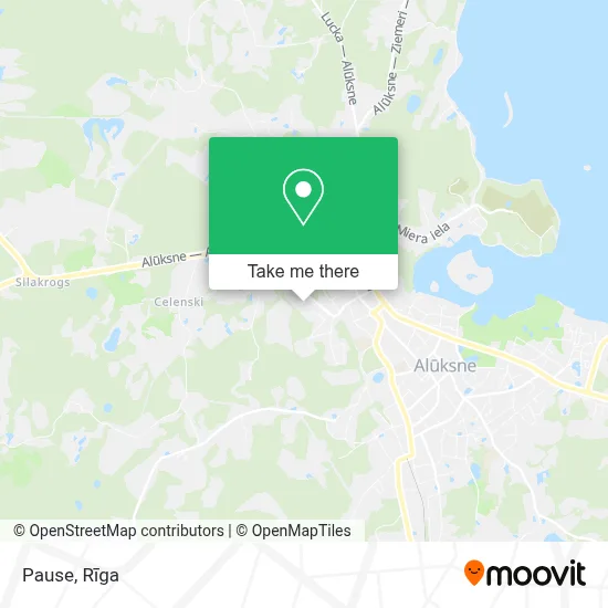 Pauze map