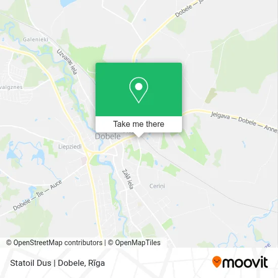 Statoil Dus | Dobele map