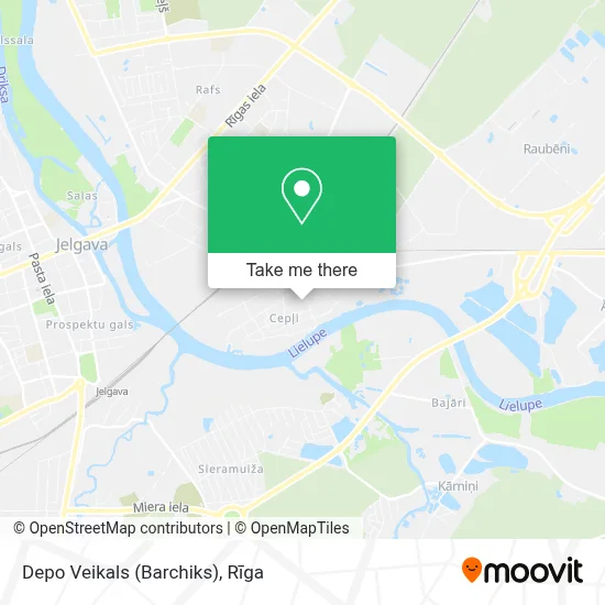 Depo Veikals (Barchiks) map