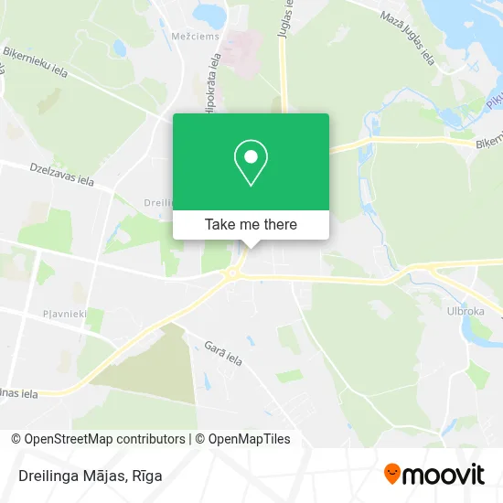 Dreilinga Mājas map