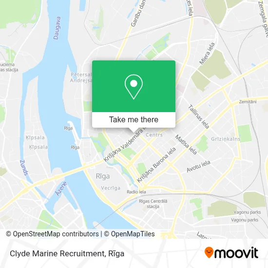 Clyde Marine Recruitment map