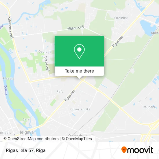 Rīgas Iela 57 map
