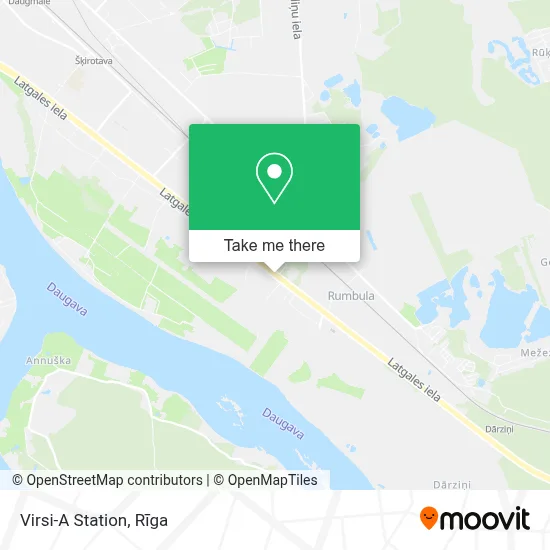 Virsi-A Station map