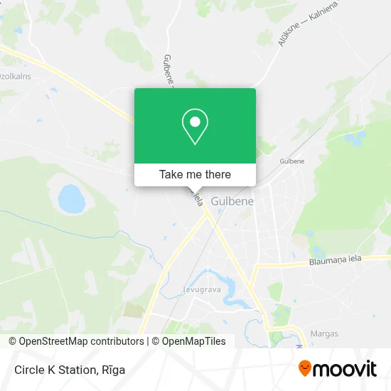 Circle K Station map