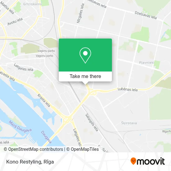 Kono Restyling map